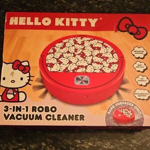 Hello Kitty Red 3-in-1 Robo Vacuum Cleaner